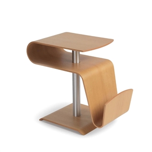 Conform - Timeout sidebord - Fineret eg lak - Mål: H54 x D66 x B35 cm.